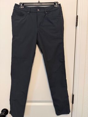 Black Stretch Slim Pants